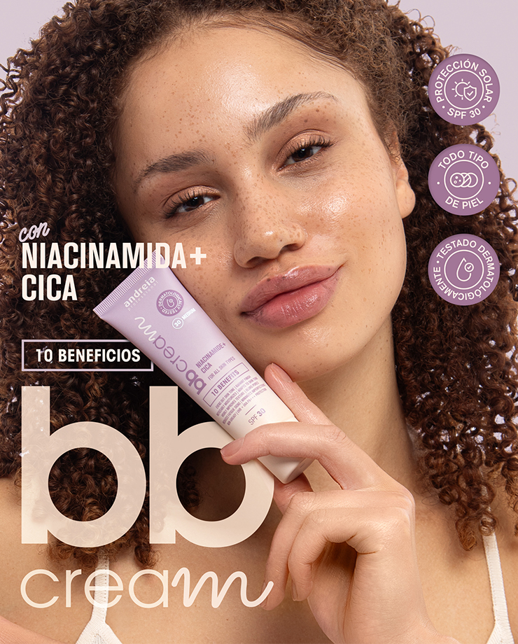 BB Cream de Andreia con niacinamida y cica