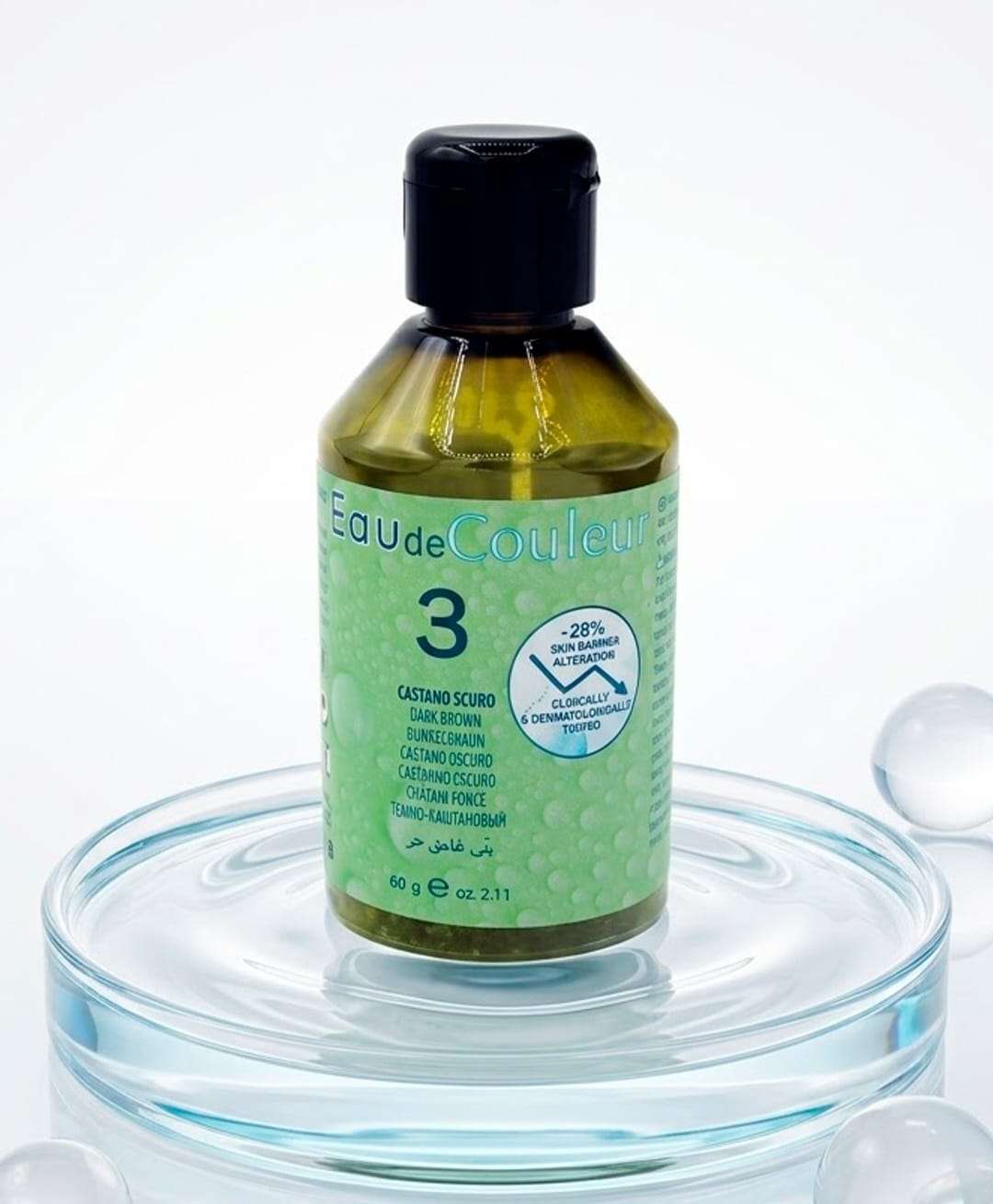 BiOgenesi Eau de Couleur, coloración al agua sin amoniaco disponible en J. Galindo Estilistas